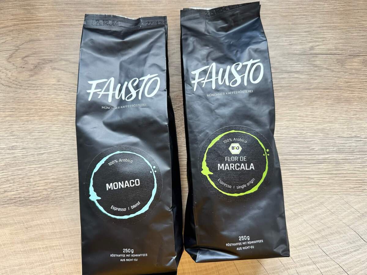 Kaffeeroestereien in Muenchen Fausto Kaffeeroesterei