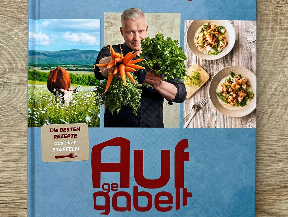 Aufgegabelt Kochbuch Cover Titel